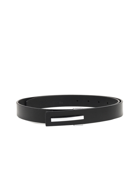 

Da Milano Women Black Solid Leather Belt