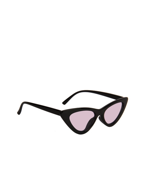 

NuVew Women Cateye Sunglasses ES_16008-29-NW-Cat2-LPKPR-BLK-CE-60-G, Pink