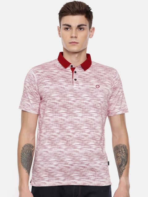 

Proline Active Men Red Printed Polo Collar T-shirt
