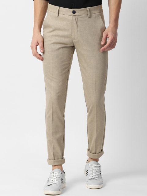 

Louis Philippe Sport Men Khaki Slim Fit Solid Regular Trousers