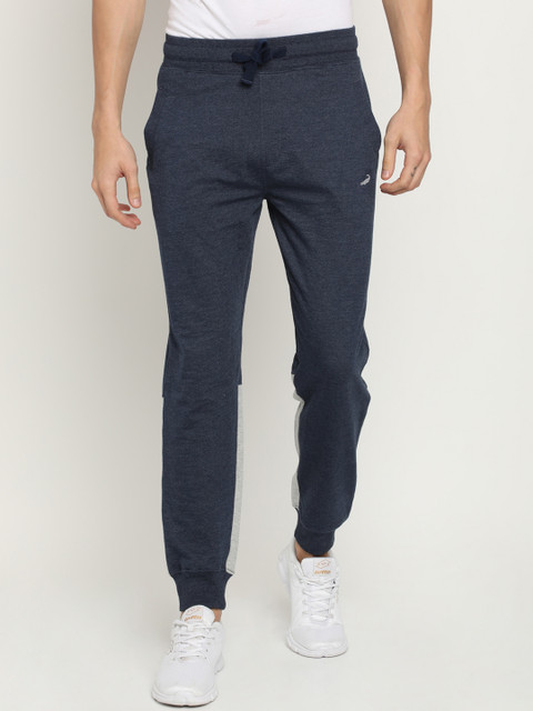 

Crocodile Men Navy Blue Solid Track Pants