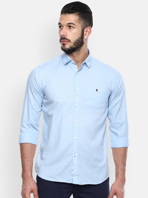 

Louis Philippe Sport Men Blue Slim Fit Solid Casual Shirt