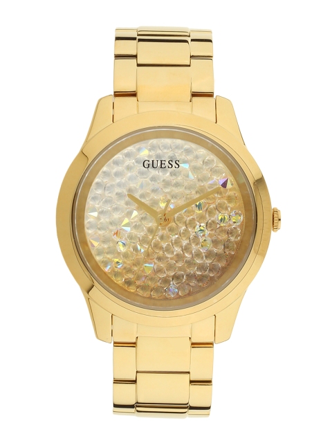 

GUESS Women Champagne Analogue Watch GW0020L2