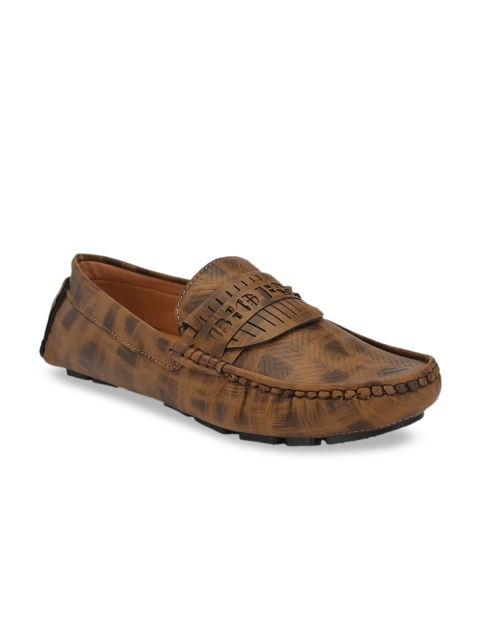 

Big Fox Men Brown Penny Loafers