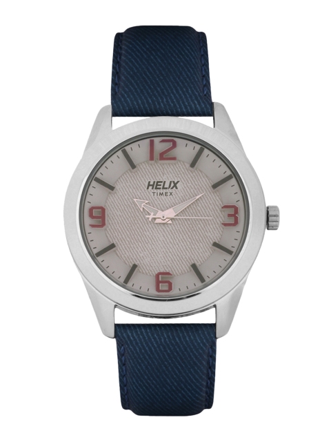 

Helix Men Grey & Blue Analogue Watch TW031HG09