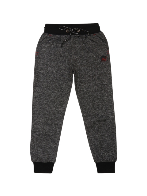 

Lil Tomatoes Boys Charcoal Grey Solid Joggers