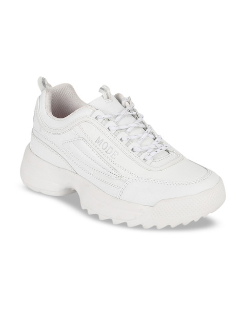 

Mode by Red Tape Women White Synthetic Walking Shoes