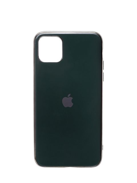 

TREEMODA Unisex iPhone 11 Green Semi Transparent Mobile Case