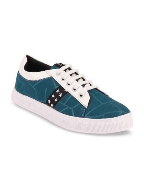 

FAUSTO Women Turquoise Blue Sneakers