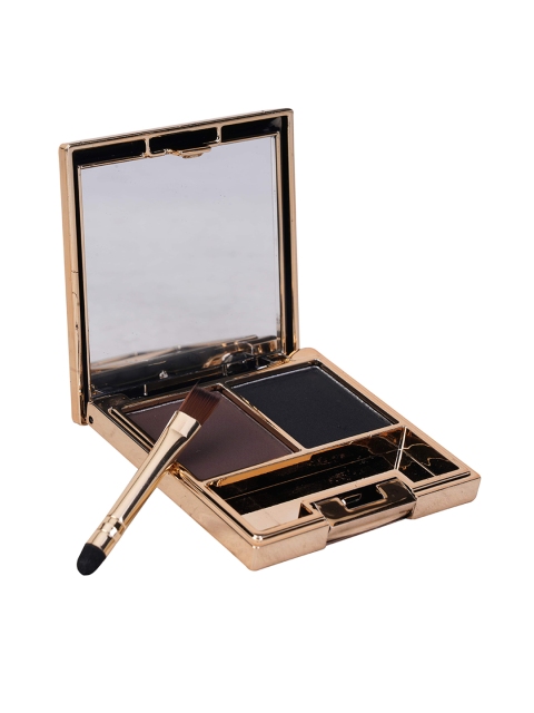 

Cameleon 2 in 1 Dark Brown & Black 01 Eyebrow Enchancer Powder Cake 5g, Taupe