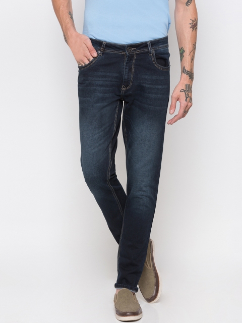 

Globus Men Blue Slim Fit Low-Rise Clean Look Jeans