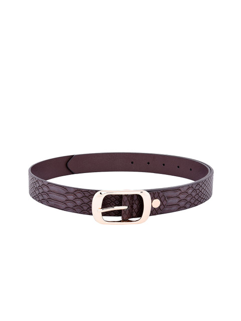 

Lavie Women Brown Textured Belt