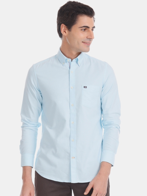 

Arrow Sport Men Blue Slim Fit Solid Casual Shirt