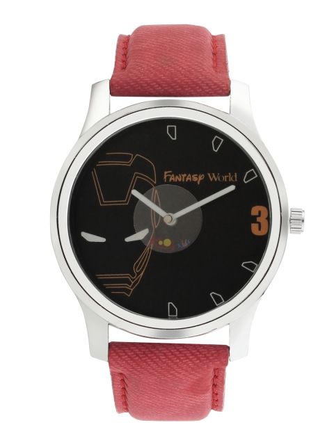 

Fantasy World Boys Black Analogue Watch FW-006-RD9