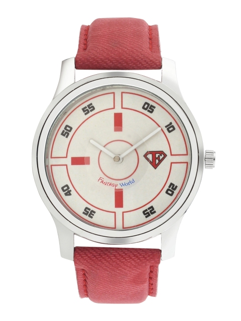 

Fantasy World Boys White Analogue Watch FW-006-RD12