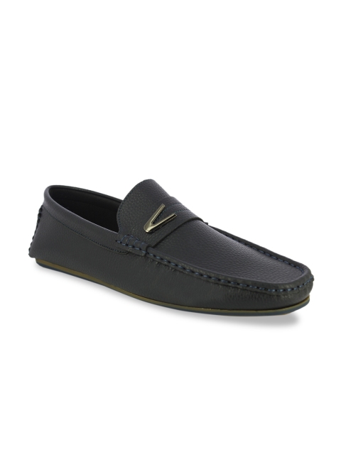 

Alberto Torresi Men Blue Synthetic Leather Loafers