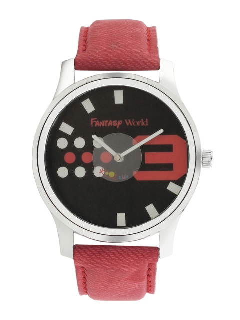 

Fantasy World Boys Black Analogue Watch FW-006-RD13