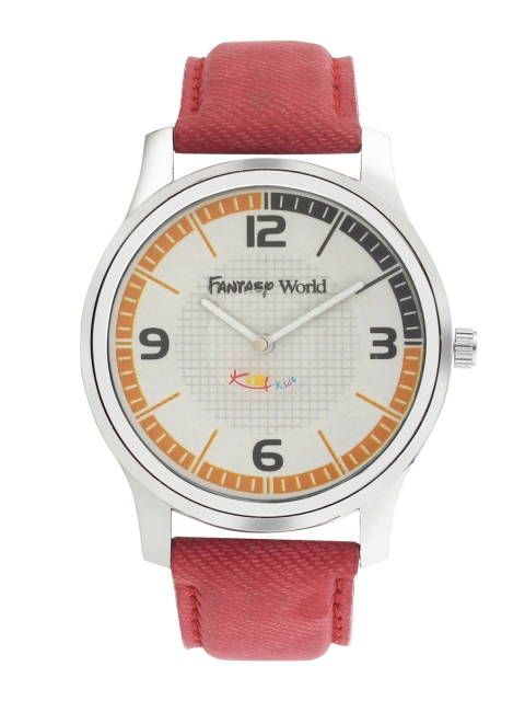 

Fantasy World Boys White Analogue Watch FW-006-RD7