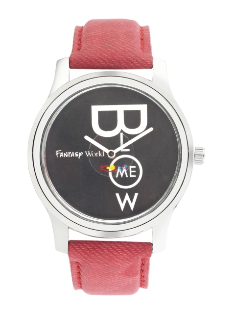 

Fantasy World Boys Black Analogue Watch FW-006-RD30