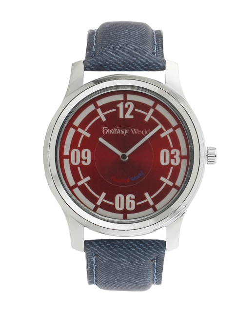 

Fantasy World Boys Red Analogue Watch