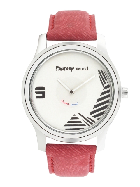 

Fantasy World Boys White Analogue Watch FW-006-RD35