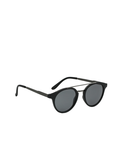 

ROYAL SON Men Polarized & UV Protected Round Sunglasses CHI0090, Black