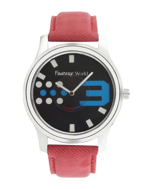 

Fantasy World Boys Black Analogue Watch FW-006-RD31