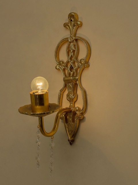 

Homesake Gold-Toned Solid Handcrafted Ceiling Lamp