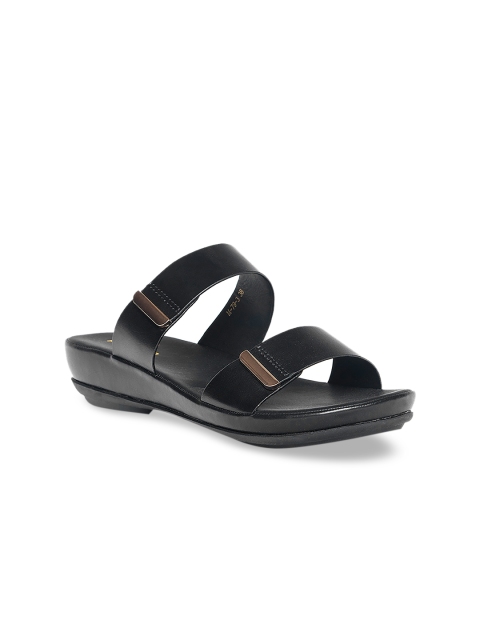

pelle albero Women Black Solid Heels