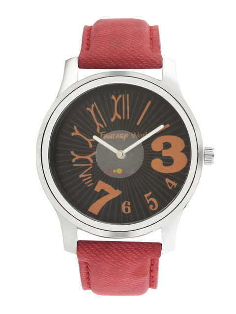 

Fantasy World Boys Black & Brown Analogue Watch FW-006-RD19