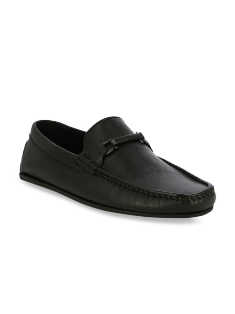 

Alberto Torresi Men Black Driving Shoes