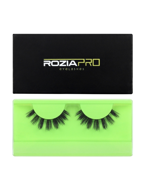 

Rozia Women Black False Eyelashes