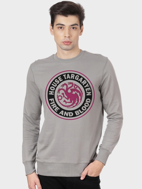 

Free Authority Men Grey Game of Thrones Printed Sweatshirt