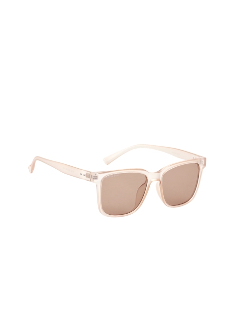 

ROYAL SON Women Square UV Protected Sunglasses CHI0095-C3, Peach