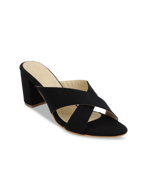 

SCENTRA Women Black Solid Heels