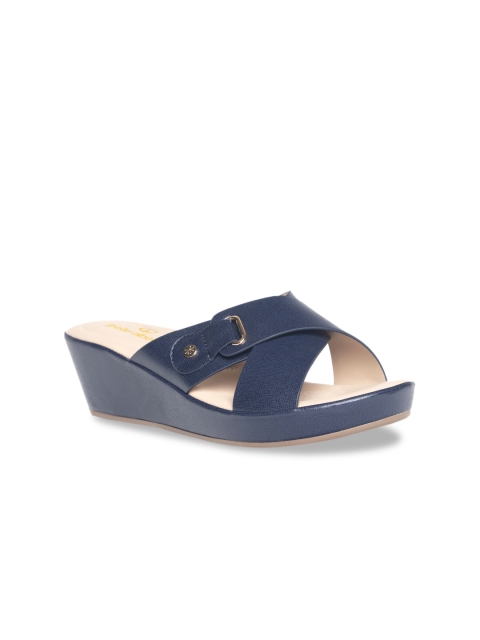 

pelle albero Women Navy Blue Solid Heels