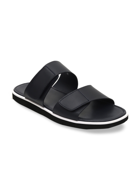 

ROSSO BRUNELLO Men Navy Blue & Navy Blue Comfort Sandals