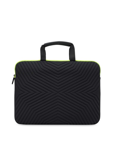 

Tizum Unisex Black Solid Laptop Sleeve