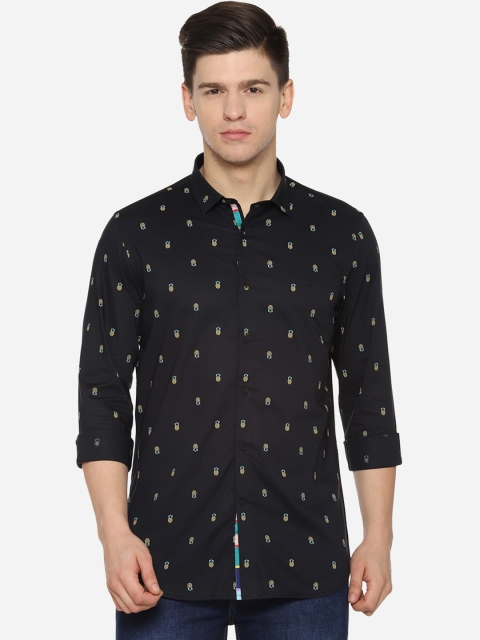 

Allen Solly Sport Men Black Slim Fit Printed Casual Shirt