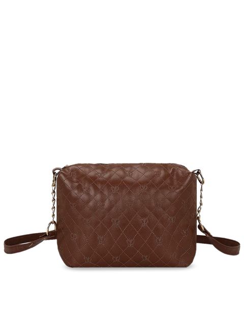 

KLEIO Brown Solid Sling Bag