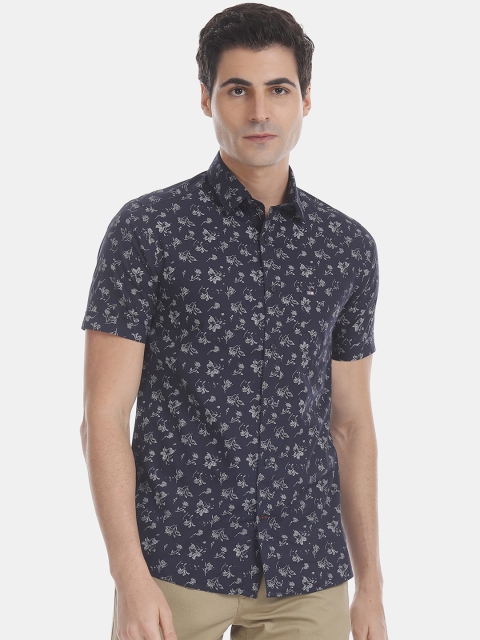 

Arrow Sport Men Blue & White Slim Fit Printed Casual Shirt