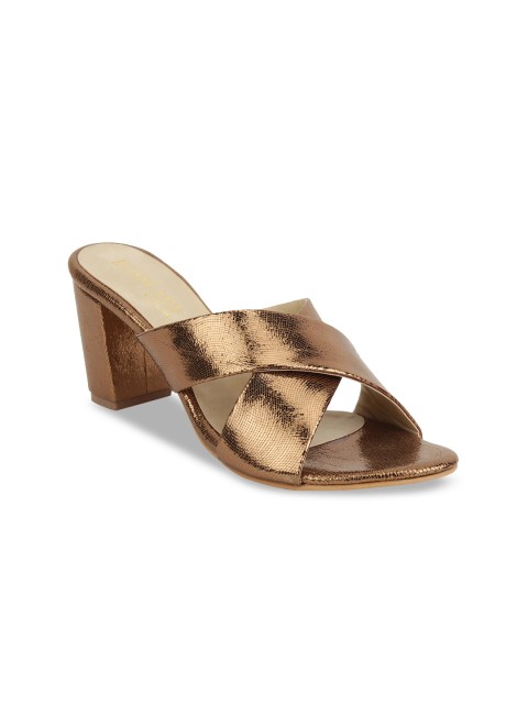 

SCENTRA Women Copper-Toned Solid Heels