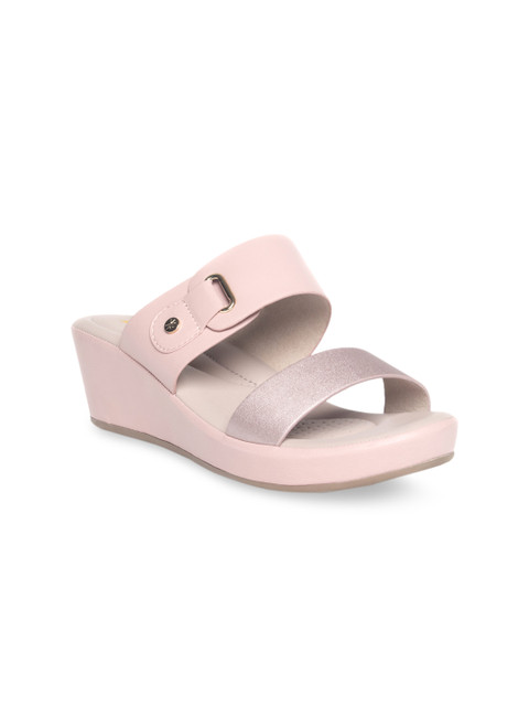 

pelle albero Women Pink Solid Heels