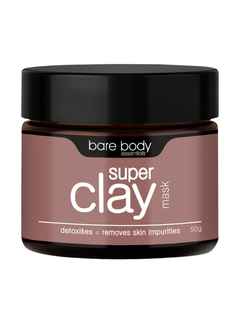 

bare body essentials Super Clay Mask 50 g, Black