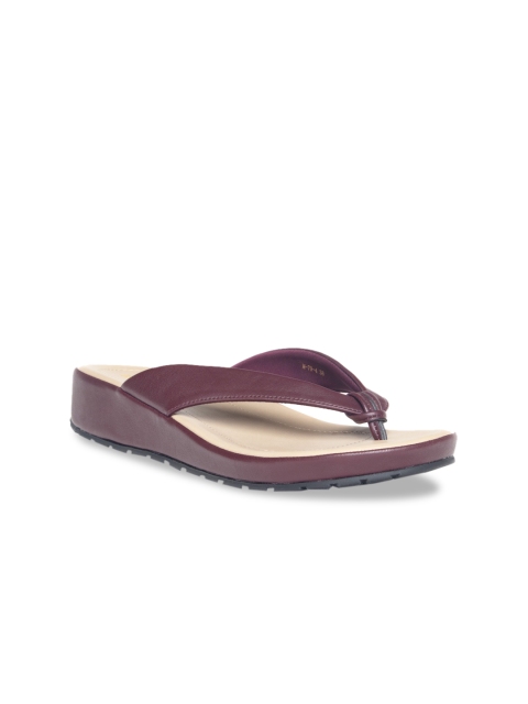 

pelle albero Women Maroon Solid Heels