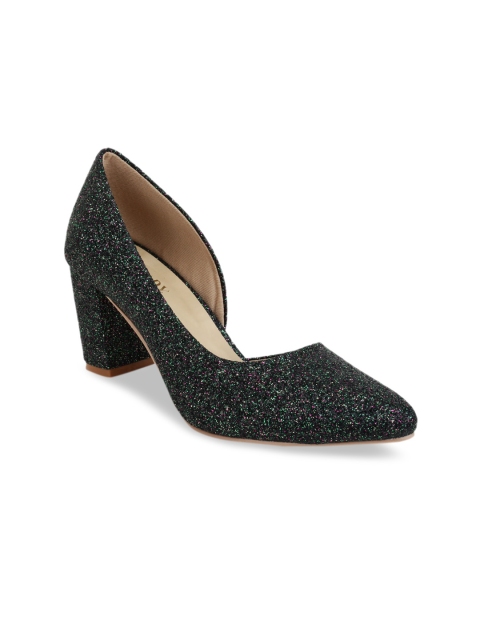 

SCENTRA Women Black Solid Pumps