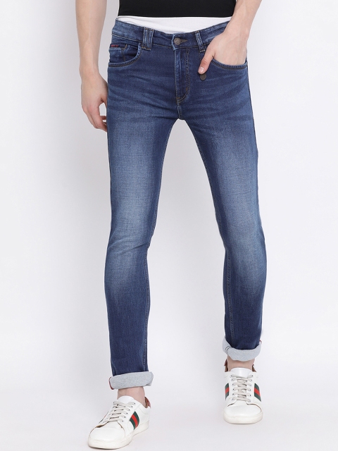 

Crimsoune Club Men Blue Slim Fit Mid-Rise Clean Look Jeans