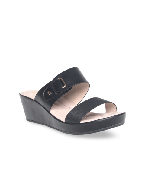 

pelle albero Women Black Solid Heels