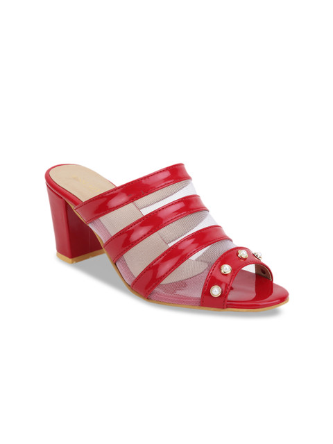 

SCENTRA Women Red Solid Heels