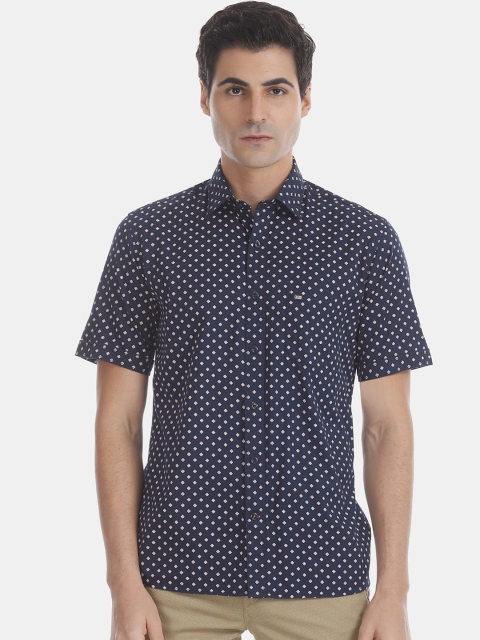 

Arrow Sport Men Blue & White Regular Fit Printed Casual Shirt